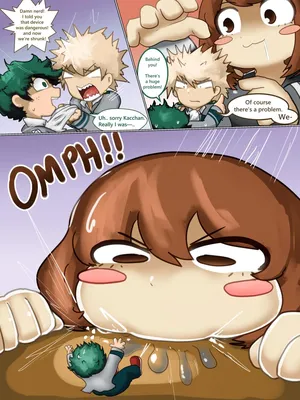 [Hughoftheskies] Ochako swallows Bakugo