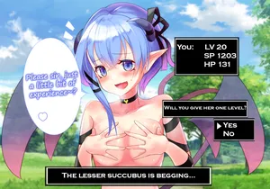 [Circle Tekua] Lesser succubus swelling boob paizuri drain