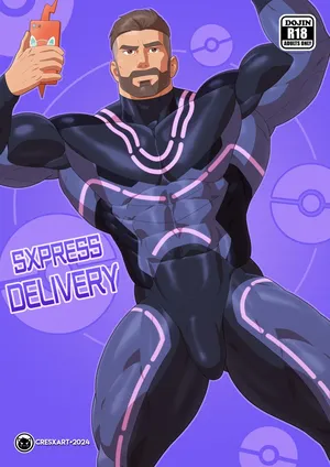 [Cresxart] PokeHunks - Sxpress Delivery (Professor Turo x Courier)