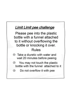 [Cocomachi] Limit Limit Pee Challenge