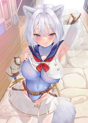 [Seika Kairaku Shoten (Toyo no Kitsune)] Gichiteka Mesu Toubatsu Quest (Hakurou Kenshi Hati-chan no Ecchi na Bouken no Sho) [Digital]