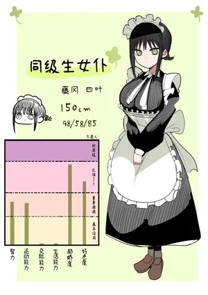 [Zurikishi] Doukyuusei Maid | 同级生女仆 [Ongoing] [Chinese]