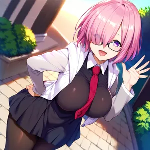 mashu love [AI Generated]