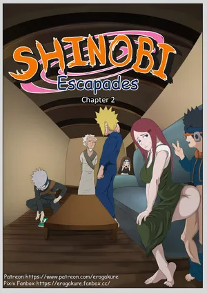 Shinobi Escapades - Chapter 2 By Erogakure [FULL COMIC]