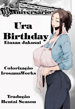 [Etuzan Jakusui] Ura Birthday (Enji ni Somaru) [Portuguese] [Colored]