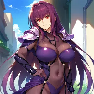 scathach love [AI Generated]